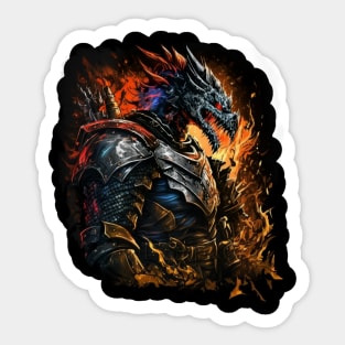 The Cursed of Dragon Knight - Lone Ranger Sticker